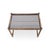 Mid-Century Modern Bamboo Coffee Table in Glass For Sale - Image 5 of 8