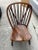 18thc Hand Carved English Bow Back Windsor Chair For Sale - Image 4 of 7