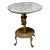 Hollywood Regency Gilt Bronze and Marble Side End Table For Sale