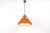 1970s Large Orange Pendant Light by Kazuo Motozawa, 1970s For Sale - Image 5 of 9