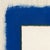 Contemporary Dark Blue and Cream Minimalist Abstract Art Print, Emily Keating Snyder, 16 X 20 Print in Wood Frame For Sale - Image 3 of 3