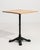 Mid 20th Century Cast Iron Bistro Table with Oak Top, Antique, France, 20th Century For Sale - Image 5 of 13