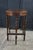 Mid Century Mersman Victorian Revival Walnut Burl Oval Inlaid Accent Table 30" For Sale - Image 15 of 18