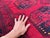 Red Red Turkmen Bokhara Hand-Knotted Wool Rug - 4'6" X 6'4" For Sale - Image 8 of 12