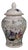 Chinese Chinoiserie Famille Rose Seven Sages of Bamboo Grove Figural Lidded Ginger Jar For Sale