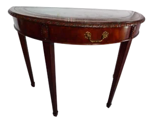 Maitland-Smith Regency Mahogany Console Table