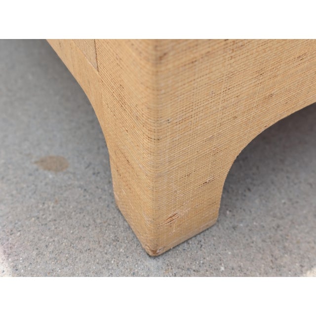 Mid Century Raffia Sideboard/Buffet by Harrison Van Horn, C1970s, Attrbiuted For Sale - Image 9 of 18