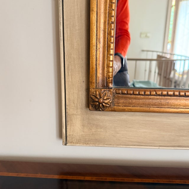 Wood Trumeau Mirror (Dancing) For Sale - Image 7 of 7