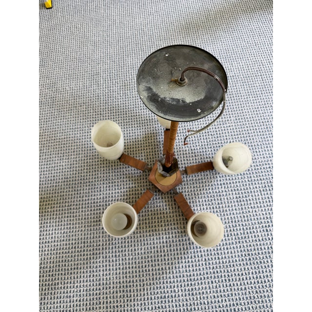 Mid-Century Modern 1970s Mid-Century Modern Chandelier For Sale - Image 3 of 3