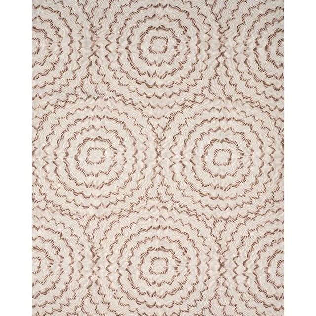 Designed by Celerie Kemble, Feather Bloom features a radiating pattern of overscale blossoms that makes a delicate and...