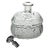 Legras bottle made for Debose liquor, Beautifully detailed with texture and a bow. Liquor Decanter, French Decanter,...
