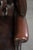 Brown Cowhide Chesterfield Wing Armchair For Sale - Image 8 of 13
