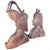 Ottoman Empire busts are exquisitely captured in this pair of hand carved sculptures, offering a unique blend of mid...