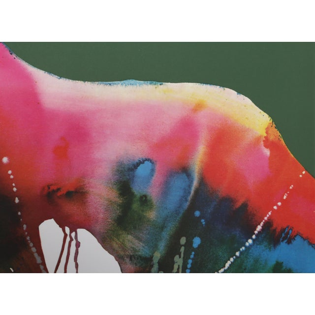 Fire Dancer by Lamar Briggs, American (1935) Date: 1976 Lithograph on Arches Paper, signed and numbered in pencil Edition...