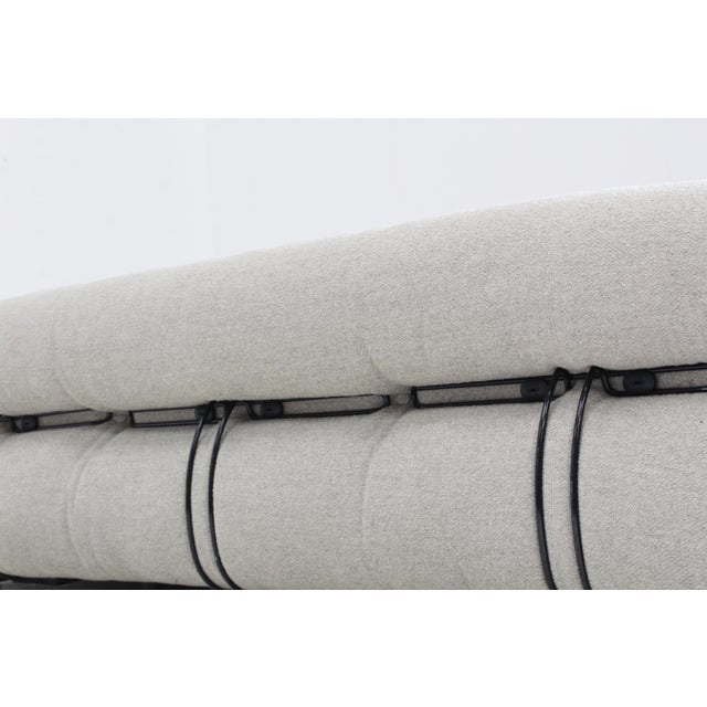 Soriana Three-Seater Sofa by Afra and Tobia Scarpa for Cassina, 1970s For Sale - Image 11 of 13