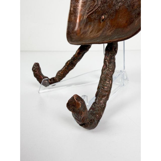 Mid-Century Modern Primitive Sculptural Wall Coat Hooks from Bragalini, 1950s, Set of 2 For Sale - Image 6 of 18