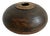 Antique Dark Wood & Brass India Tobacco Container For Sale