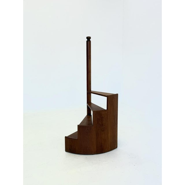 Vintage Teak Library Stairs by Franco Albini For Sale - Image 4 of 13