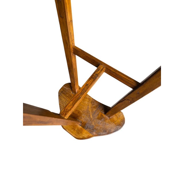 Late 19th Century Antique 3 Legged Stool For Sale - Image 5 of 5