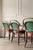 Vintage Cafe Armchairs by Shelby Williams Industries in the Style of Micheal Thonet , Set of 6 For Sale - Image 9 of 18