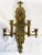 A remarkable and unusually large pair of original 19th-century Renaissance Revival sconces with dramatic Baroque...