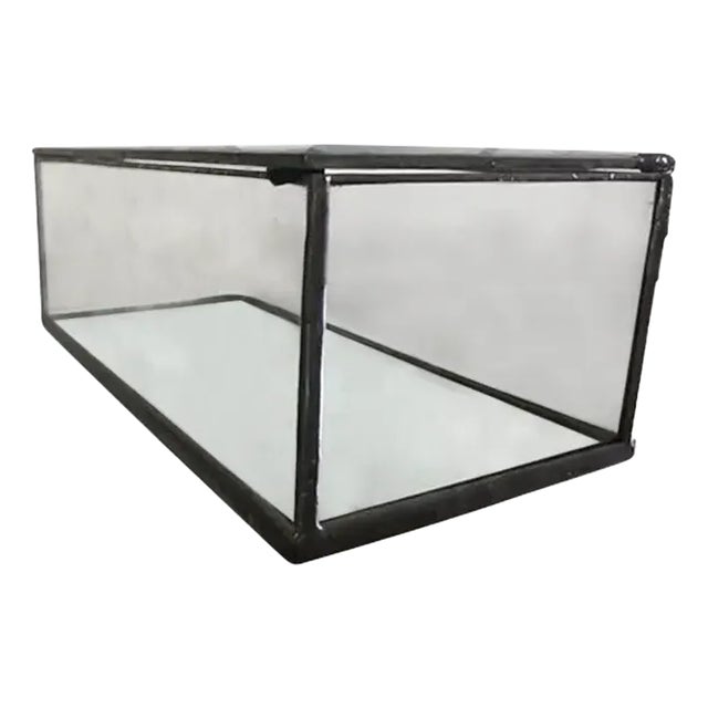 1960s Hollywood Regency MIrrored Trinket Box For Sale