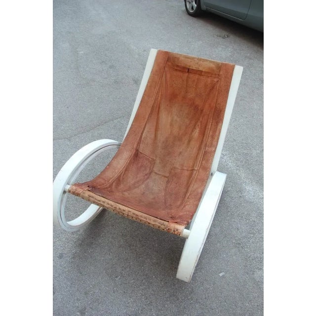 Sgarsul Rocking Chair by Gae Aulenti for Poltronova, 1960s For Sale - Image 13 of 18