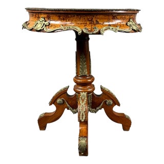 20th Century Louis XV Style Pedestal Table For Sale