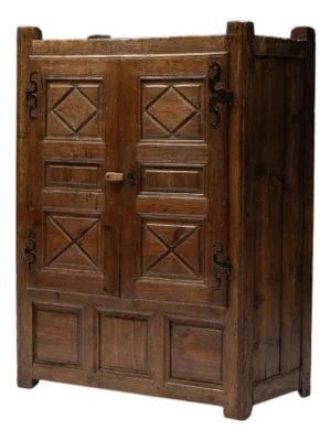 Brutalist Art Populaire Cabinet, France, 1848