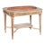 Late 19th Century Gustavian Style Gray Painted Tray Top Side Table For Sale