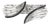 John Hardy Bamboo 925 Silver 1.40ctw Black Sapphires Flex Cuff Bangle Bracelet For Sale