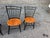 Late 20th Century Set of 4 Attributed toHitchcock Birdcage Dining Side Chairs For Sale - Image 4 of 17