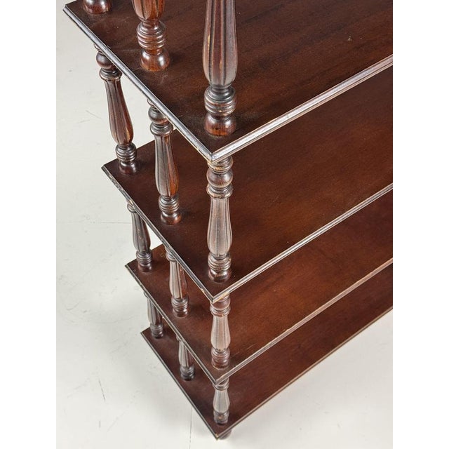 French Étagère in Mahogany For Sale - Image 5 of 15