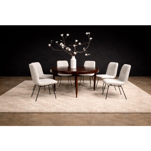 Designed in the 1950s by Carlo Hauner for Móveis Artesanais—his first company co-founded with Martin Eisler—this rare set...
