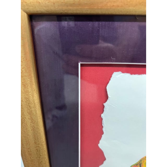 Selma Joyce Glass "Exotic Lady" Limited Edition Print Edition 74 of 1700, Signed For Sale - Image 4 of 12