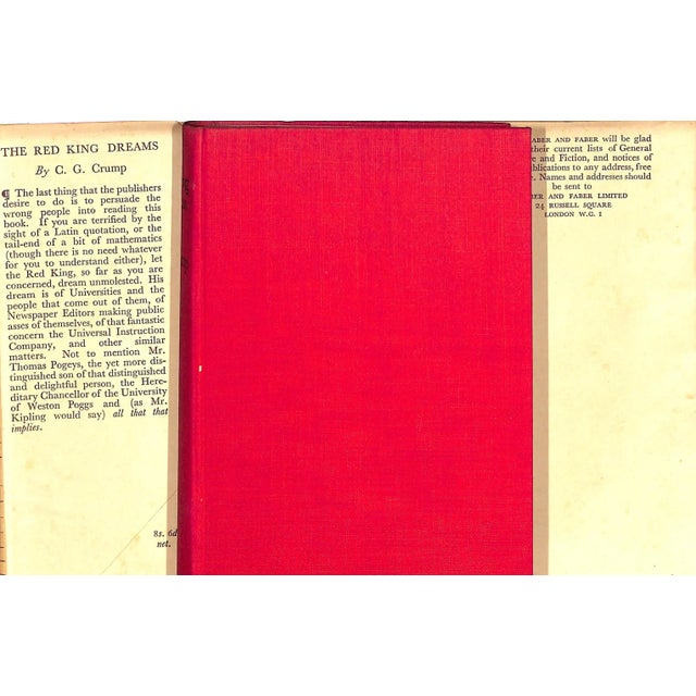 CRUMP, C.G. & Charles George (1862-1935) UK editor, archivist and author whose sf novel, The Red King Dreams, 1946-1948...