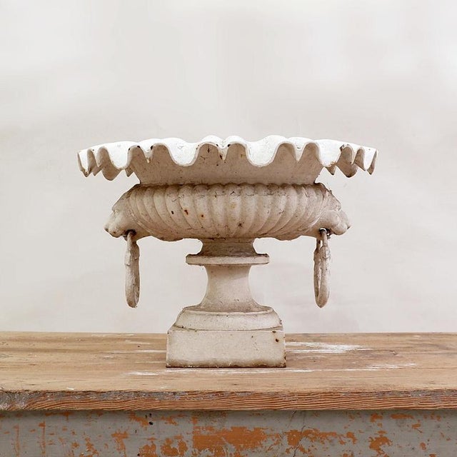 19th Century Cast Iron Basin with Lion Head Handles For Sale - Image 16 of 16