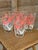 Pink Set of 4 Monumental Coastal Vintage Pink Flamingo Cocktail Drinking Glasses For Sale - Image 8 of 11