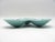 1950s Belle Kogan for Roseville Pottery Keynote Turquoise Blue Tidbit Tray Sputnick Atomic Space Age For Sale - Image 10 of 10