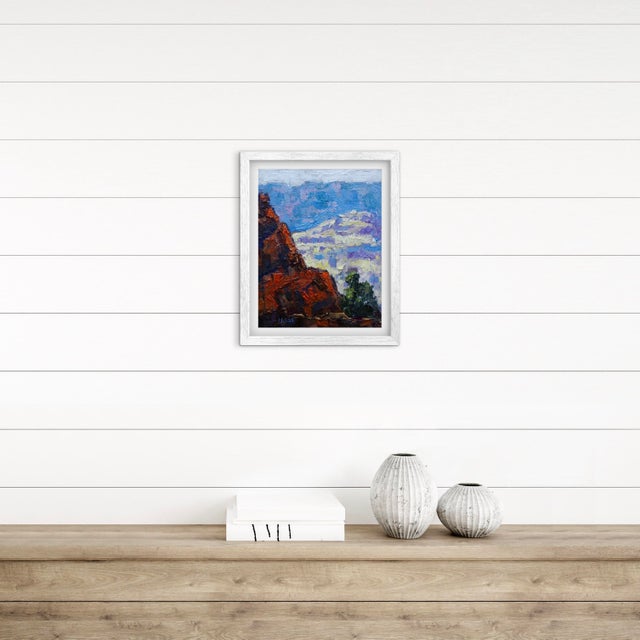 Grand Canyon, Contemporary Impasto Landscape Oil Painting For Sale - Image 10 of 10