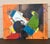Textile David Mac Innes Painting Inspired by Henri Matisse “Study for Still Life” Signed Original 2001 For Sale - Image 7 of 7