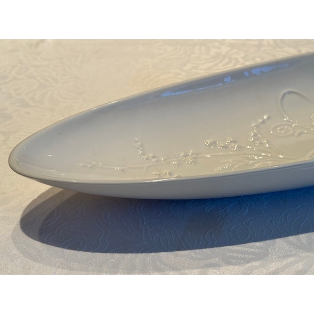 1950's Stamped Whittier Pottery Company Oval Serving Dish For Sale - Image 10 of 12