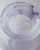 White Large Vintage Vase in Lilac and White Swirl Glass, 1970s For Sale - Image 8 of 11