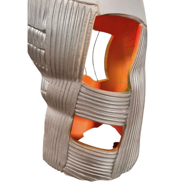 Metal 1990s Jamie Davis (B. 1945) Untitled, Architecture of Clay Sculpture - Set of 2 For Sale - Image 7 of 15