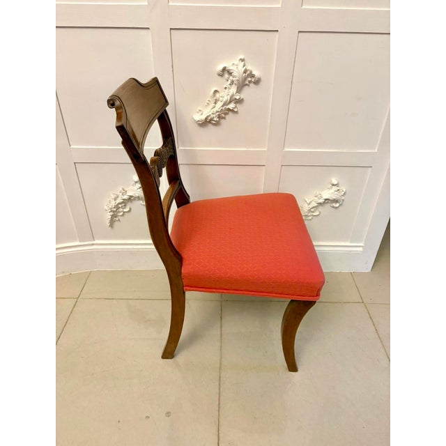 Early 19th Century Antique Regency Mahogany Dining Chairs, 1830, Set of 12 For Sale - Image 5 of 18