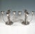 Viennese Art Deco 4-Light Silver Candelabras with Martelé Decor, 1930, Set of 2 For Sale - Image 4 of 13