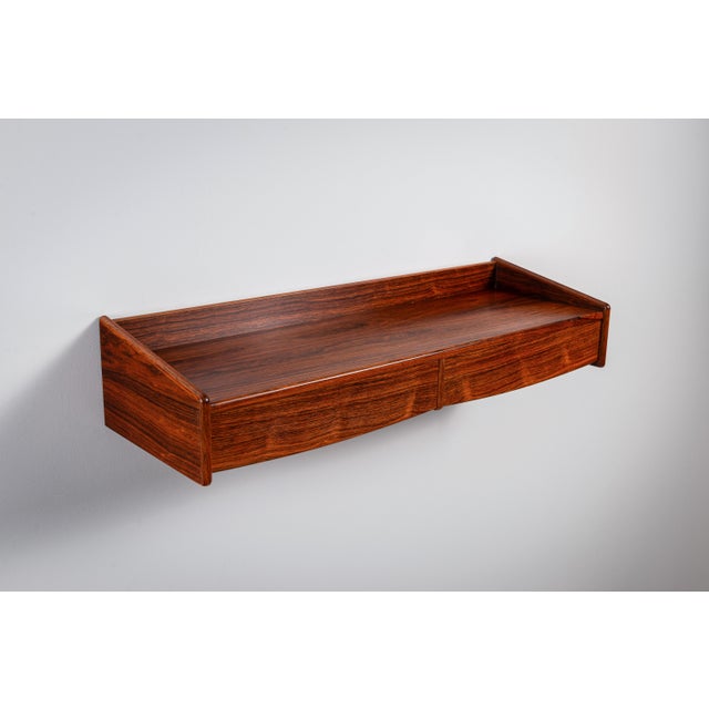 Wall Console with Two Drawers, 1960s For Sale - Image 4 of 15