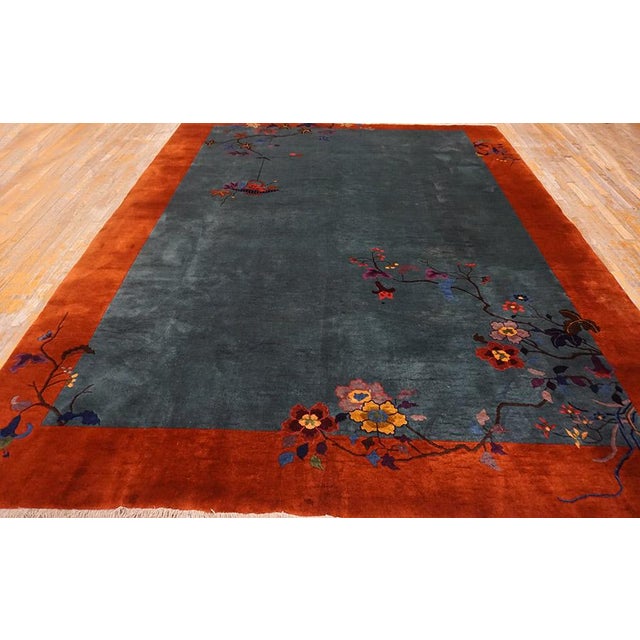 1920s Chinese Art Deco Carpet ( 9' x 11' - 275 x 335 ) Chinese - Art Deco As the name implies, pieces woven between the...