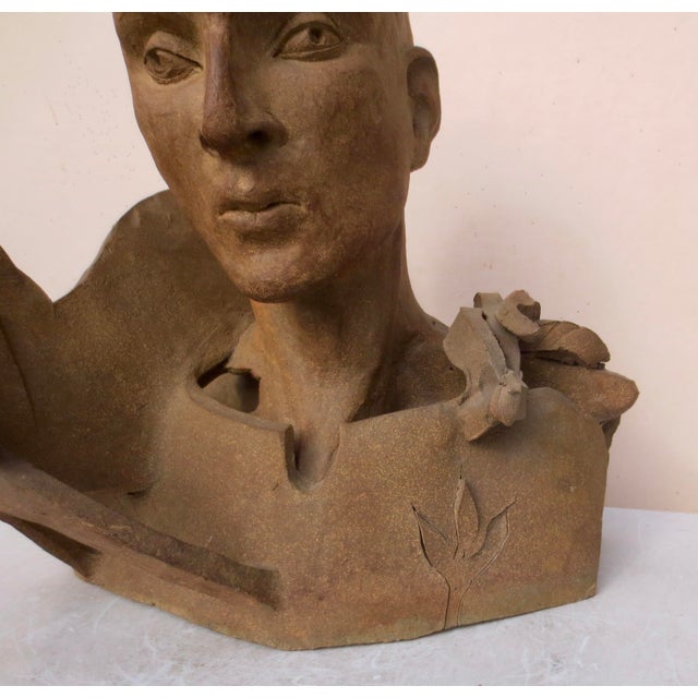 Figurative Mary Frank " Pablo 1970" Sculpture With Catalog For Sale - Image 3 of 17