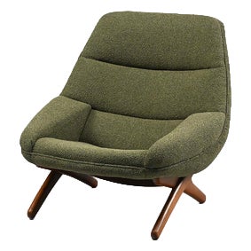 Ml91 Lounge Chair by Illum Wikkelsø For Sale